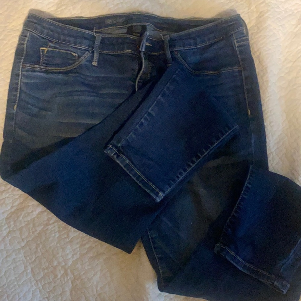 Mid-Rise denim Jeggings